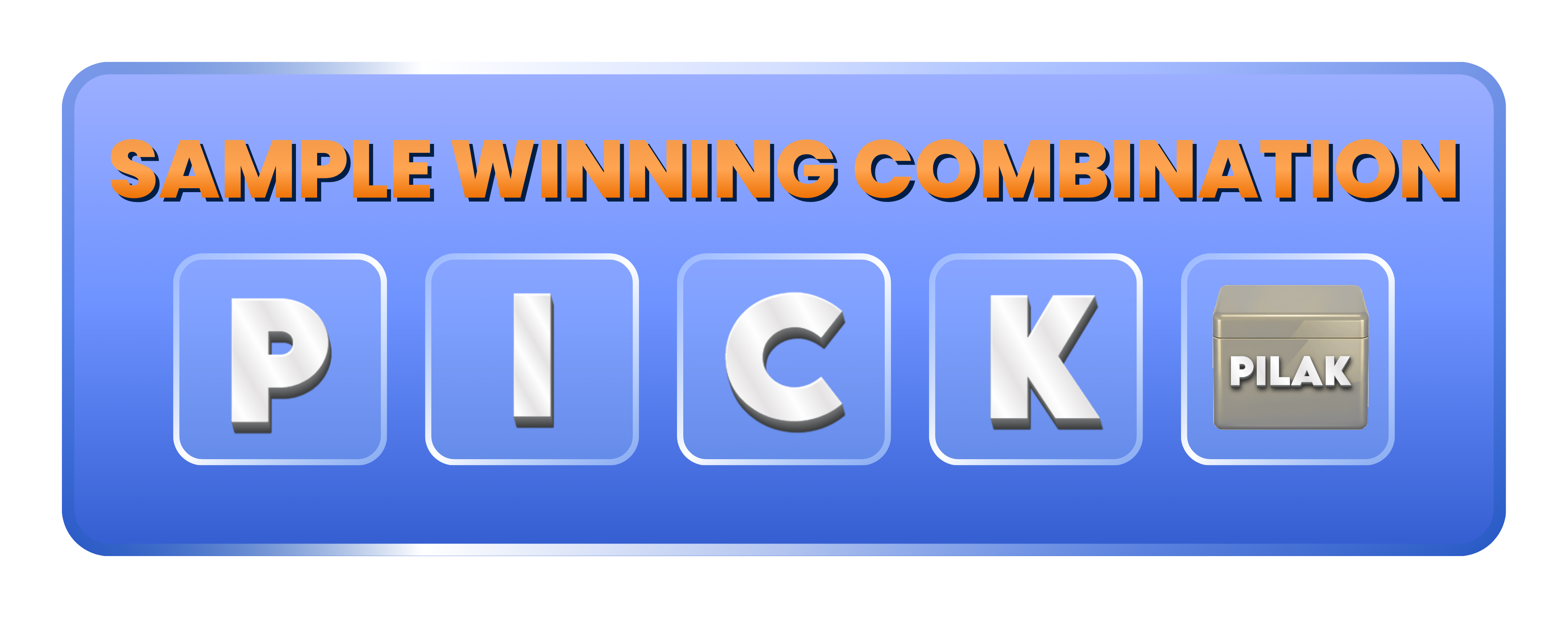 WILPICK Sample Winning Combination