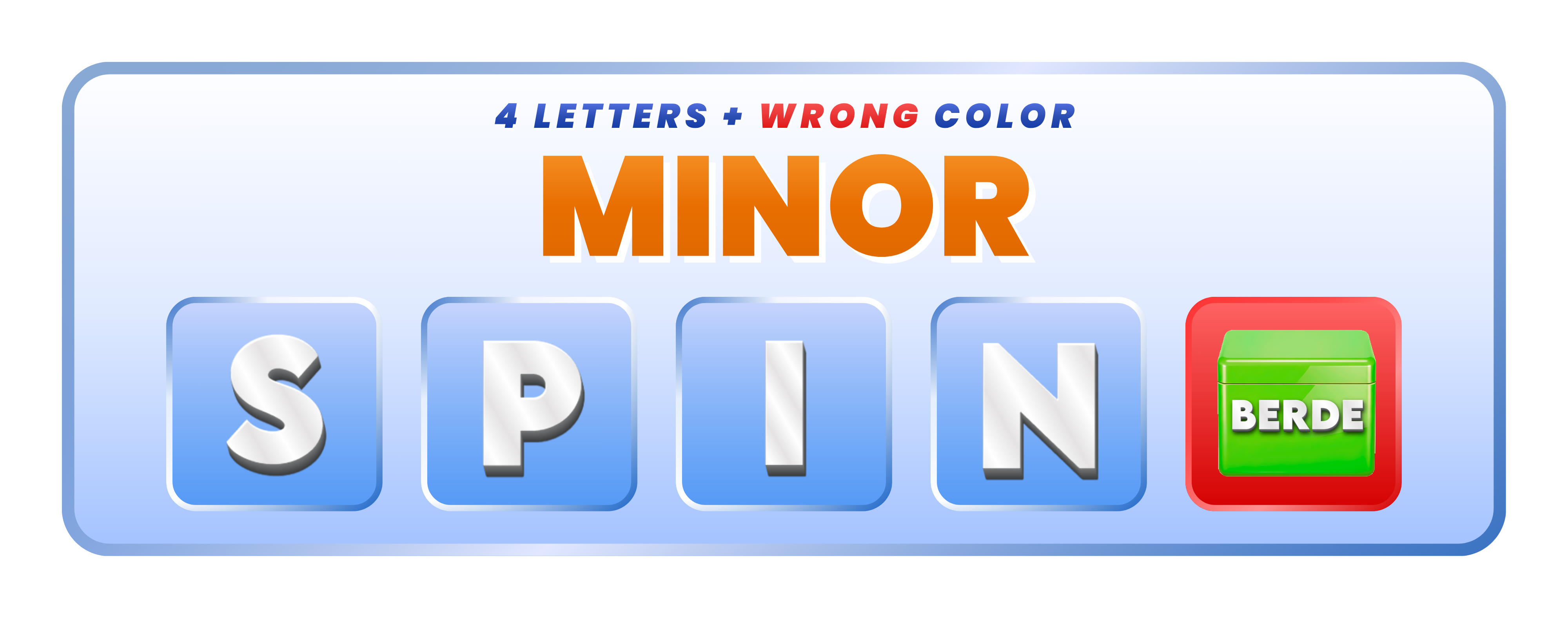 WILSPIN Major Prizes – 4 Letters